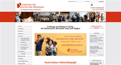 Desktop Screenshot of kulturundpaedagogik.at